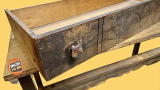 Restoring a 100-Year-Old Table DESTROYED by Time