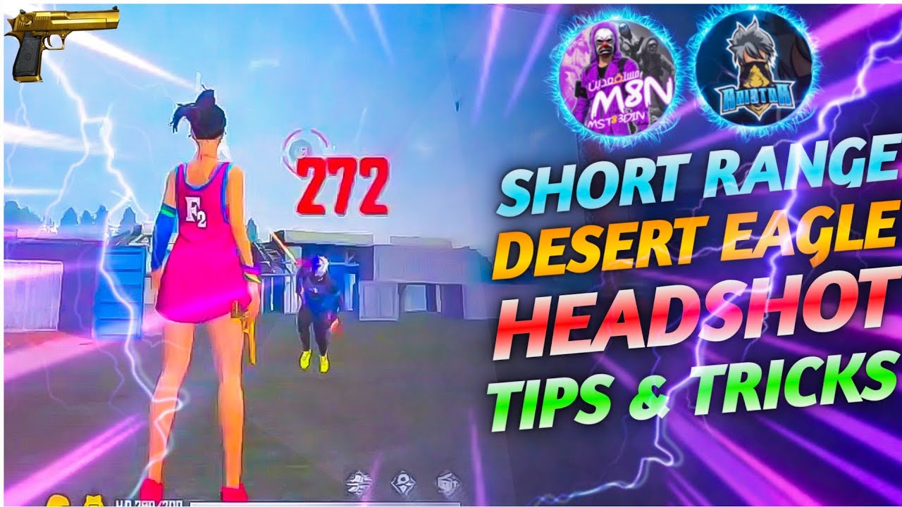 New Desert Eagle Short Range Headshot Trick | very short range one tap ...