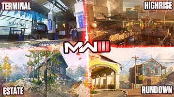 FIRST LOOK at the NEW Modern Warfare 3 Multiplayer Maps!