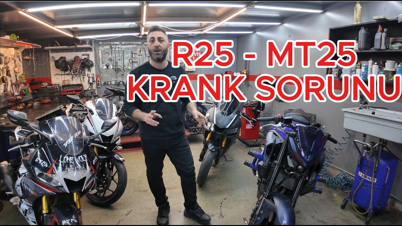 R25 MT25 Krank Sorunu Şehir Efsaneleri // AnalizMotoEksper