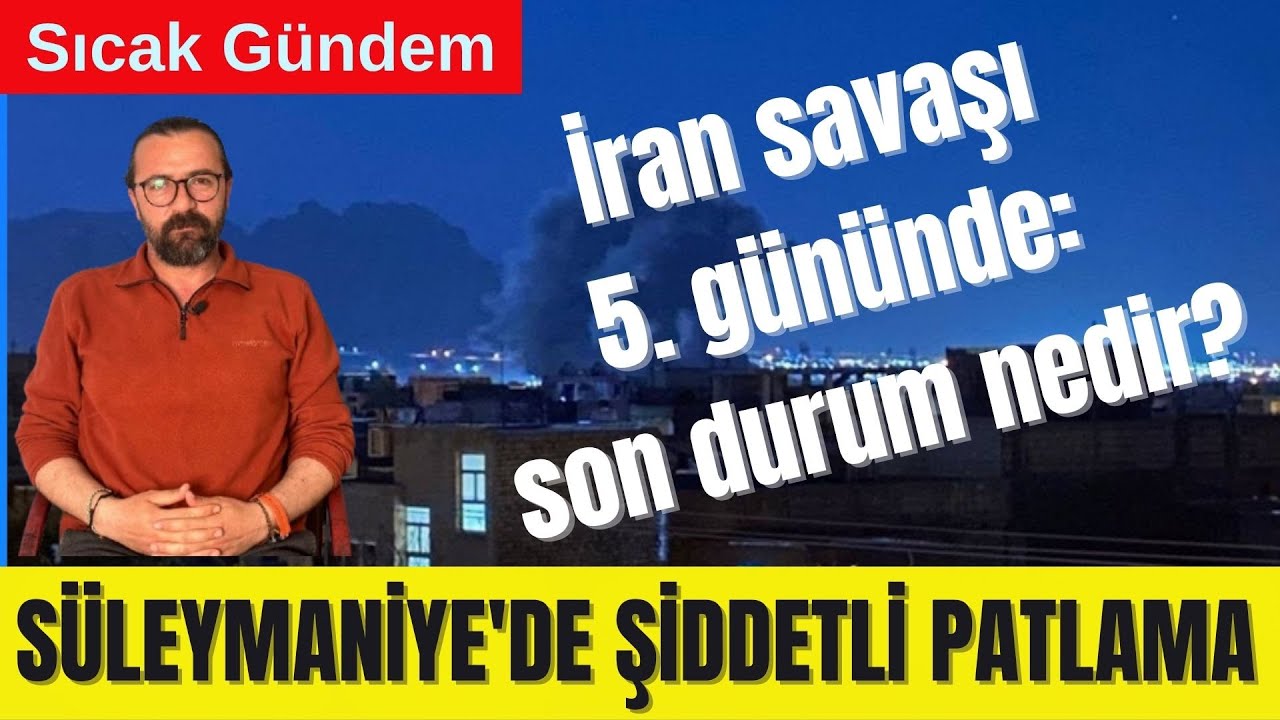 🟥 İRAN SAVAŞI 5. GÜNÜNDE: ROJHİLAT VE BÖLGEDE SON DURUM NEDİR?