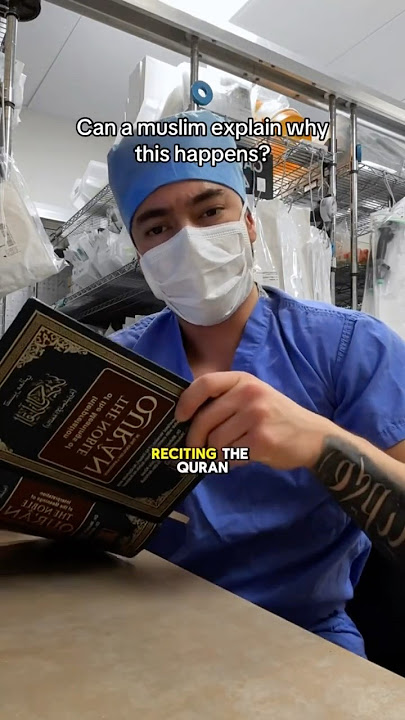Can a muslim explain why this happen? | Reading Quran | #Shorts