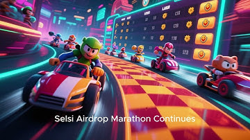 Claim Big, Climb Fast — Selsi Airdrop Marathon Continues