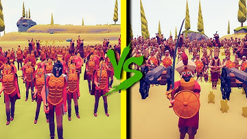 SPARTAN ARMY vs SULTAN ARMY - Totally Accurate Battle Simulator TABS