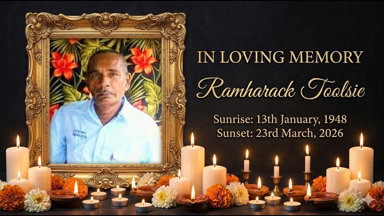 The Funeral of the late Ramharack Toolsie aka Ram - YouTube