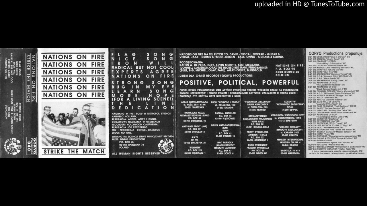 Nations On Fire Strike The Match CASS 08 Learn Song + More Hope