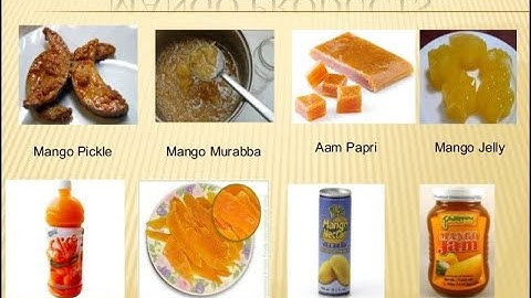 Value Addition of Mango