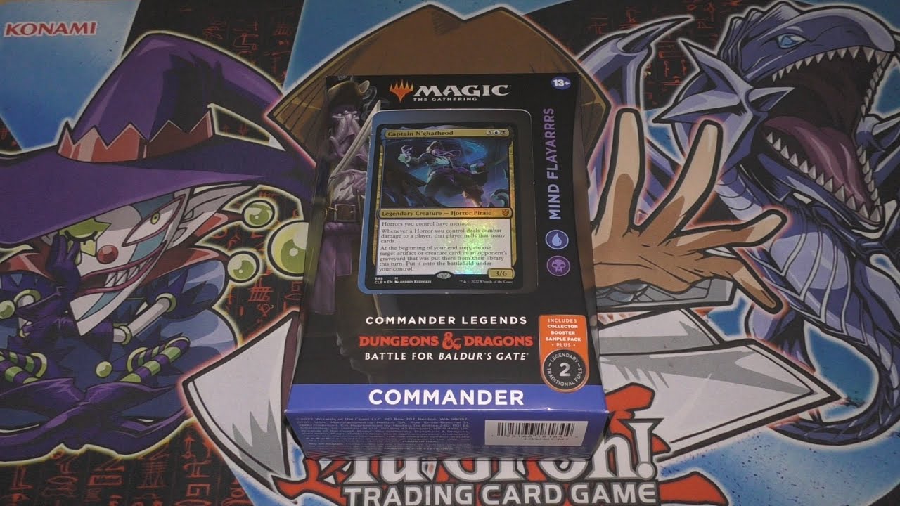 Mind Flayarrrs Dungeons & Dragons: Battle for Baldur's Gate Commander Precon UNBOXING