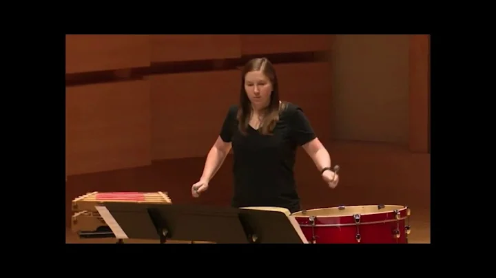 Rebonds b by Iannis Xenakis performed by Kathryn I...