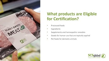 SCS Plant Based Certification  Your Roadmap to Compliance
