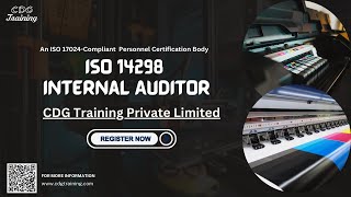Iso 14298 Internal Auditor Course Cdg Training Private Limited Get Course Link Below