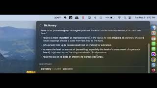 Mac Users Spotlight Search for Definitions