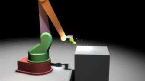 3D Animated Robotic Arm