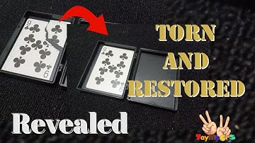 TUTORIAL - Torn and Restored - ( Revealed )