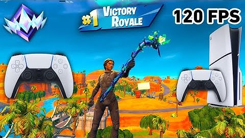 Fortnite Unreal Ranked Reload On PS5 Slim | PS5 Controller Gameplay | 120 FPS | 4K