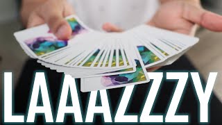 The LAZIEST Card Trick to FOOL Your Friends!