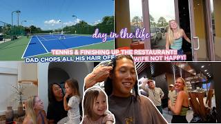 dad chops all his hair off!!😭 no one is happy: day in the life mom of 6