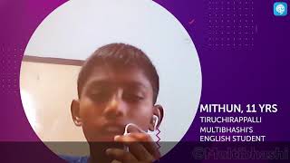 Multibhashi Review | User Testimonial | Spoken English Classes for kids screenshot 1