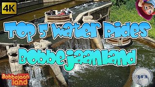 Top 5 Water Rides Bobbejaanland 4K