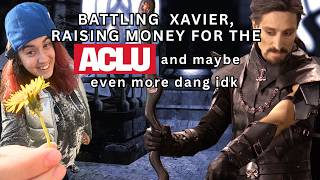 Battling Xavier (unreleased MagiQuest boss battle) and raising money for the ACLU