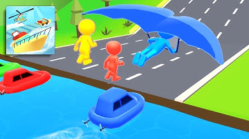 SHAPE SHIFTING 🚴🚘🚁 Game All Levels Android,iOS Walkthrough BIG UPDATE GamePlay NEW Level