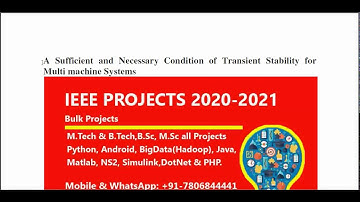 A sufficient and necessary condition of transient stability for multi machine systems