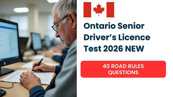Ontario Senior Driver’s Licence Test 2026 – 40 Road Rules Questions You Must Know