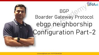 eBGP basics configuration-Part 2