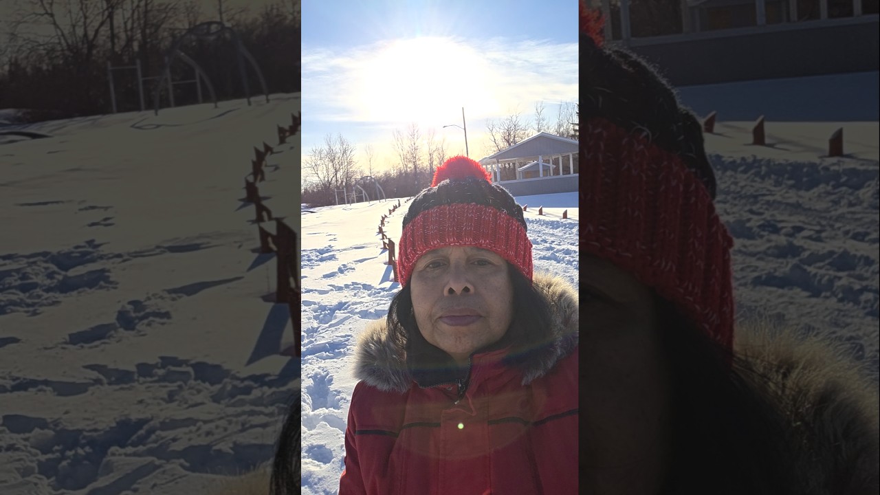 Солнечно, но холодно.