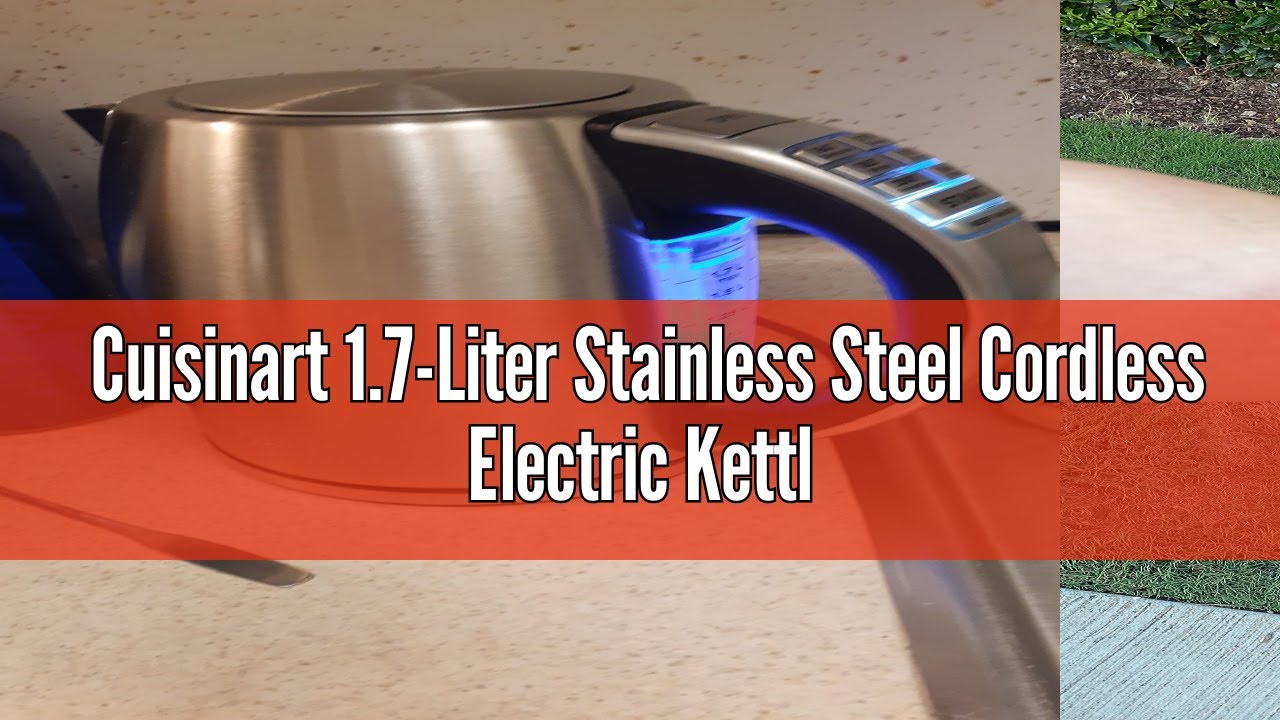 Cuisinart CPK-17 PerfecTemp 1.7-Liter Stainless Steel Cordless