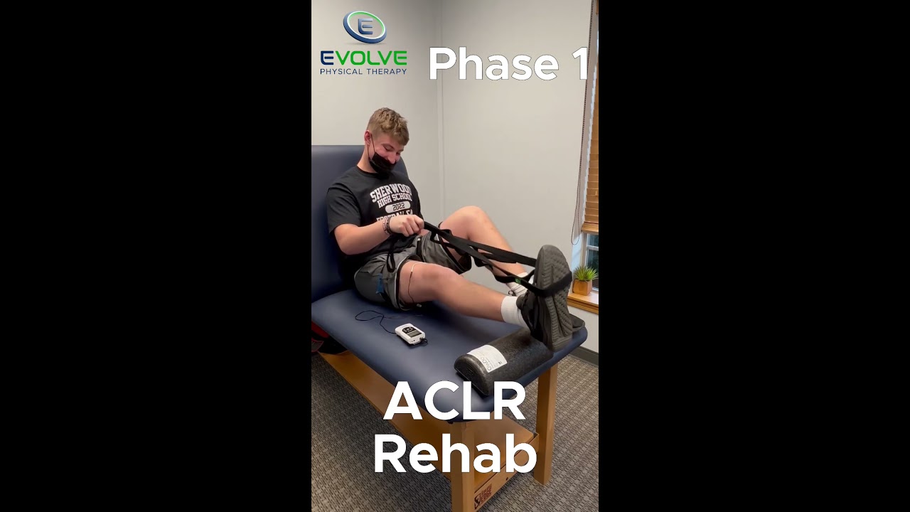 How To Improve Quadriceps Strength With A High School Football Player ACL Reconstruction Phase 1