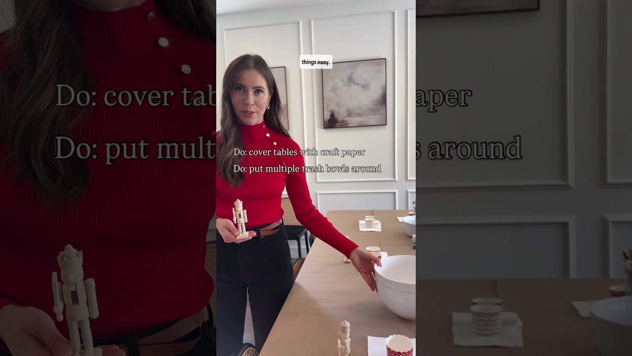 Tips for hosting a craft party 