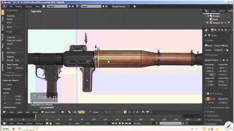 Blender Timelapse : Modelling Lowpoly RPG 7