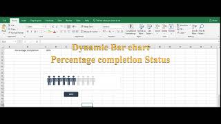 Infographic Chart Showing Percentage Excel