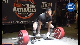 Ssj Bobb - 2nd Place 93 kg jr. - USAPL Raw Nationals 2019 - 812.5 kg Total
