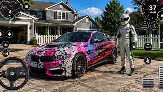 🔥 I Bought a Modified BMW M4 in Car Parking Driving School! 😍 | Realistic Gameplay 4K vairal #Gaming screenshot 3