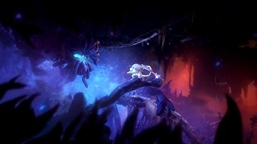Escaping a Foul Presence | Ori and the Will of the Wisps ambience | Black screen