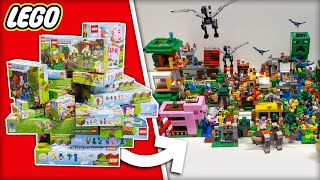 : I Built EVERY Minecraft LEGO That Exists