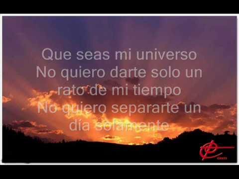 Mi Universo con Letra - Jesus adrian romero