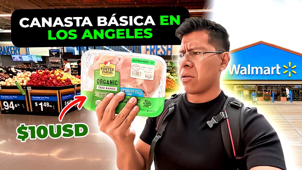 ¿CUANTO CUESTA HACER el MERCADO en LOS ANGELES?🇺🇸