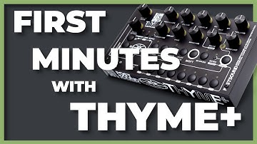 First contact with THYME plus of Bastl Instruments (no talk)