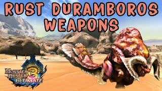 Rust Duramboros Weapons