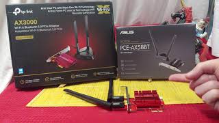 Asus AX3000 vs TP-Link AX3000 vs Wise Tiger AX3000. Wifi 6 PCIe Adapter Review