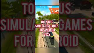 Top 5 Offline BUS SIMULATOR Games for Android 2022 | High Graphic Bus Simulator Games #short #shorts screenshot 5