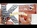 Mesh Webbing Nail Art Applied on Resin Letters | RESIN CRAFTS 101 | Resin Art | Small Business Idea