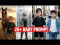 Top 20+ Baby Prompts Gemini New Al Prompt For Boys Trending Gemini Al photo Editing