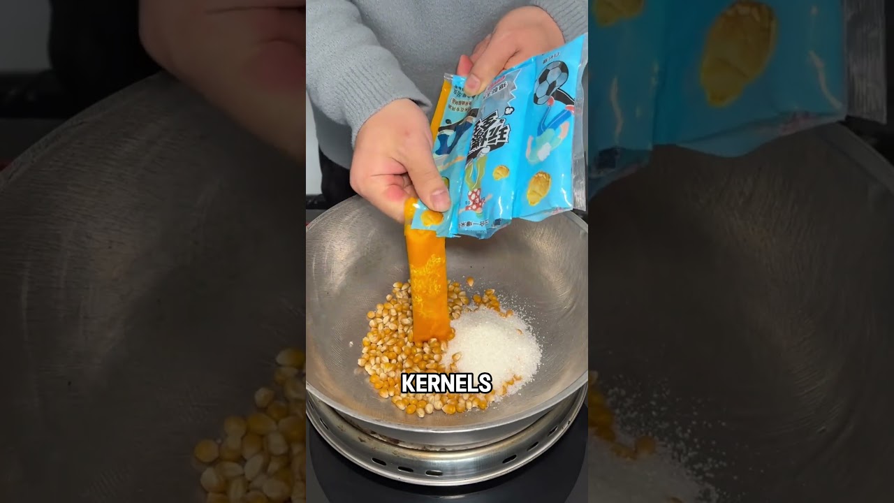 Легкое приготовление попкорна дома