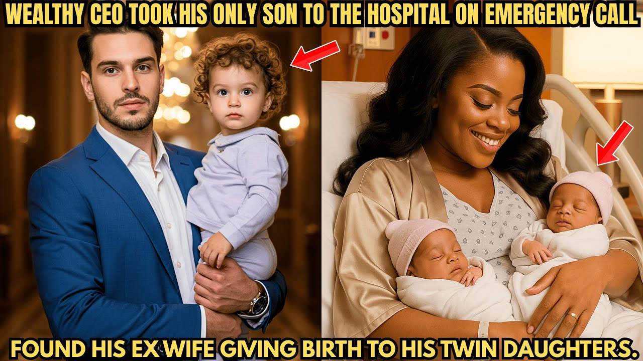 WEALTHY CEO TOOK HIS ONLY SON TO THE HOSPITAL ON EMERGENCY - FOUND HIS EX WIFE GIVING BIRTH TO TWINS