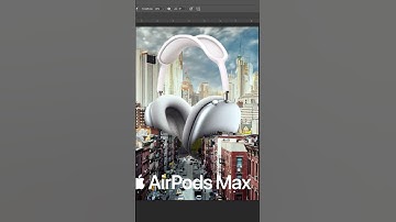 Apple AirPods Max  -  #adobephotoshop #graphicdesign #create #apple #airpodsmax #design #howto