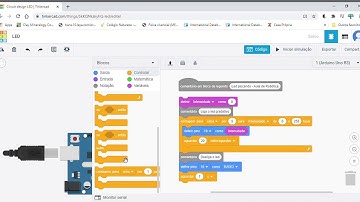Led piscando - Arduino - Tinkercad